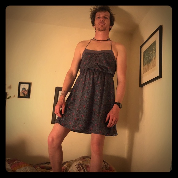 American Eagle Outfitters Dresses & Skirts - Floral sundress, halter, American Eagle